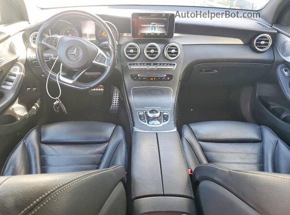 WDC0G5EB9KF596366 2019 MERCEDES-BENZ GLC-CLASS White Dashboard view