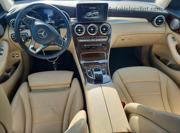 WDC0G5EBXKF546284 2019 MERCEDES-BENZ GLC-CLASS White Вид панелі приладів