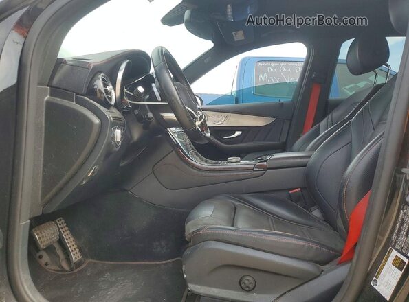WDC0G6EB0JF423520 2018 MERCEDES-BENZ GLC-CLASS Черный Вид салона спереди