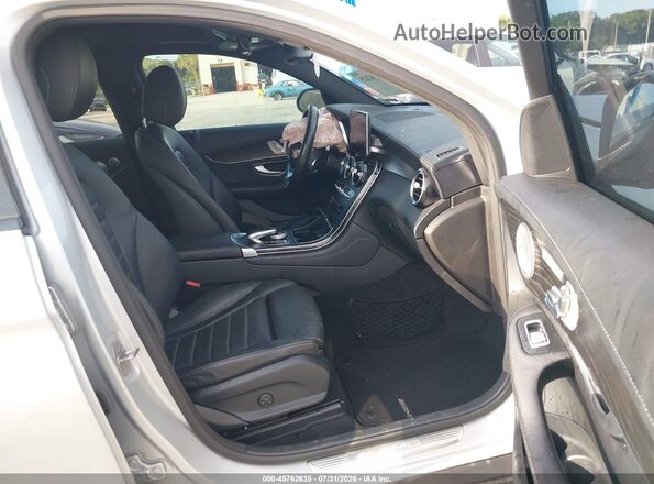 WDC0G6EB1HV007606 2017 MERCEDES-BENZ AMG GLC 43 Серебряный Вид салона спереди