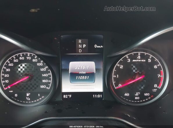 WDC0G6EB1HV007606 2017 MERCEDES-BENZ AMG GLC 43 Серебряный Вид задних сидений