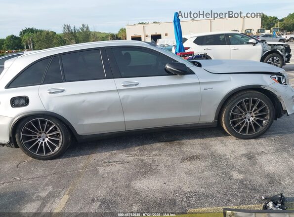 WDC0G6EB1HV007606 2017 MERCEDES-BENZ AMG GLC 43 Серебряный Вид задней части салона