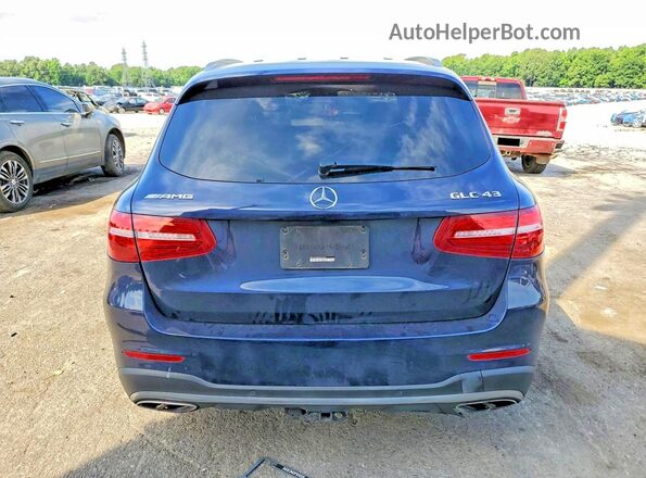 WDC0G6EB3JF455992 2018 MERCEDES-BENZ GLC-CLASS Черный Вид сзади