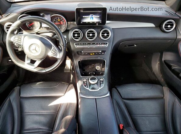 WDC0G6EB3JF455992 2018 MERCEDES-BENZ GLC-CLASS Черный Вид панели приборов