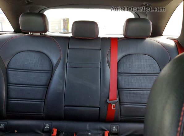 WDC0G6EB3JF455992 2018 MERCEDES-BENZ GLC-CLASS Черный Вид задних сидений