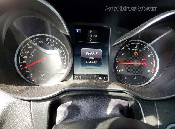 WDC0G6EB3JF455992 2018 MERCEDES-BENZ GLC-CLASS Черный Вид щитка приборов