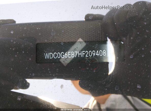 WDC0G6EB7HF209408 2017 MERCEDES-BENZ AMG GLC 43 Gray Engine compartment view