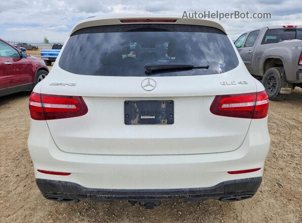 WDC0G6EBXKF579372 2019 MERCEDES-BENZ GLC-CLASS White Rear view