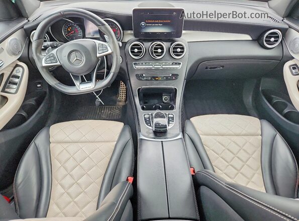 WDC0G6EBXKF579372 2019 MERCEDES-BENZ GLC-CLASS White Dashboard view