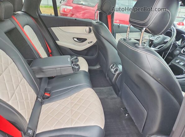 WDC0G6EBXKF579372 2019 MERCEDES-BENZ GLC-CLASS White Rear interior view