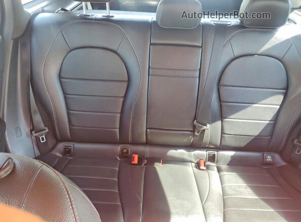 WDC0G8DB5LF714644 2020 MERCEDES-BENZ GLC-CLASS Black უკანა სავარძლების ხედი