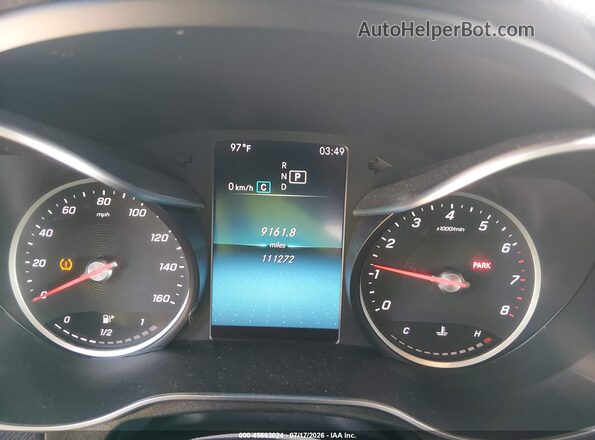 WDC0G8EB3LF718402 2020 MERCEDES-BENZ GLC 300 Black Հետևի նստատեղերի տեսք