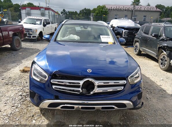 WDC0G8EB5LF692580 2020 MERCEDES-BENZ GLC 300 Синий Вид спереди