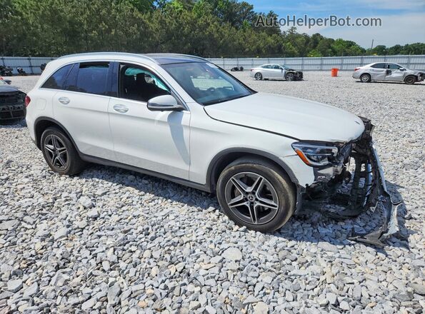 WDC0G8EB5LF695110 2020 MERCEDES-BENZ GLC-CLASS Белый Передняя правая четверть