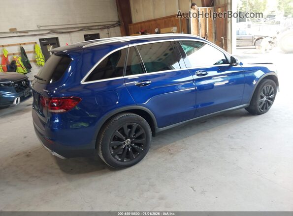 WDC0G8EB6LF725473 2020 MERCEDES-BENZ GLC 300 Blue Trasero derecho