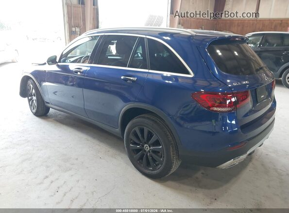 WDC0G8EB6LF725473 2020 MERCEDES-BENZ GLC 300 Blue Trasero izquierdo