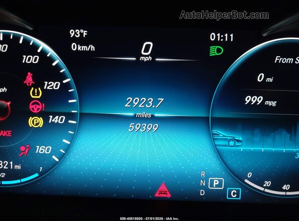 WDC0G8EB6LF725473 2020 MERCEDES-BENZ GLC 300 Blue 