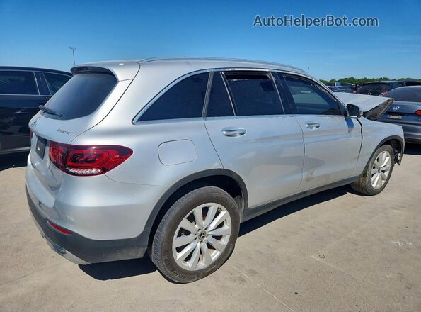 WDC0G8EB7LF676140 2020 MERCEDES-BENZ GLC-CLASS Серебряный Задняя правая четверть