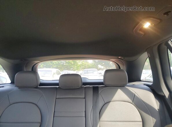 WDC0G8EB7LF718371 2020 MERCEDES-BENZ GLC-CLASS Black Vista de los asientos traseros
