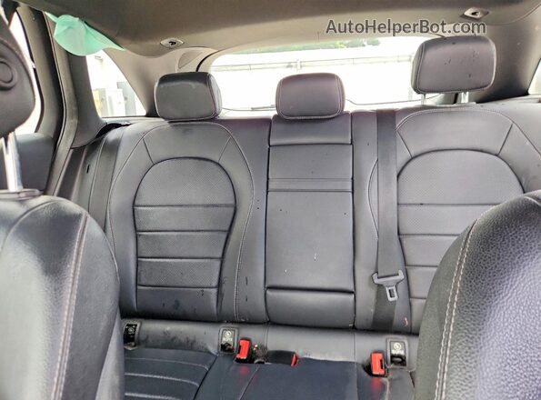 WDC0G8EB9LF708215 2020 MERCEDES-BENZ GLC-CLASS Black Вид задніх сидінь