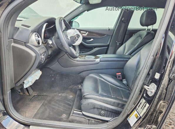 WDC0G8EB9LF708215 2020 MERCEDES-BENZ GLC-CLASS Black Вид салону спереду