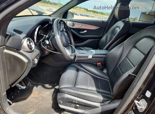 WDC0G8EBXLF732037 2020 MERCEDES-BENZ GLC-CLASS Black Widok wnętrza z przodu