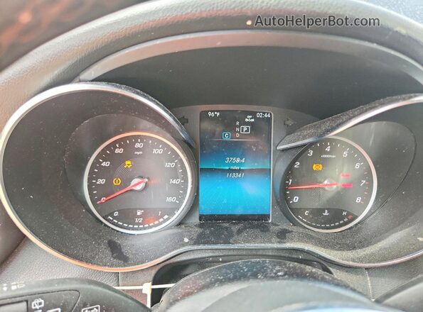 WDC0G8EBXLF732037 2020 MERCEDES-BENZ GLC-CLASS Black Widok zestawu wskaźników