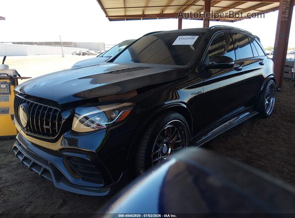 WDC0G8JB0KF499838 2019 MERCEDES-BENZ AMG GLC 63 Black Передня ліва чверть