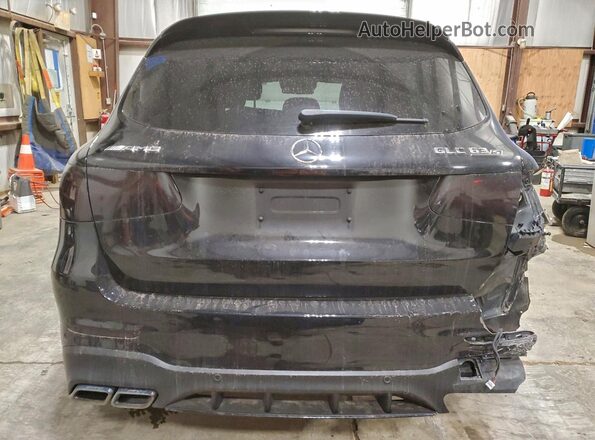 WDC0G8KB4KF596006 2019 MERCEDES-BENZ GLC-CLASS Black Rear view