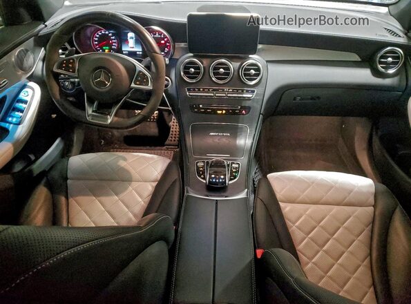 WDC0G8KB4KF596006 2019 MERCEDES-BENZ GLC-CLASS Black Dashboard view