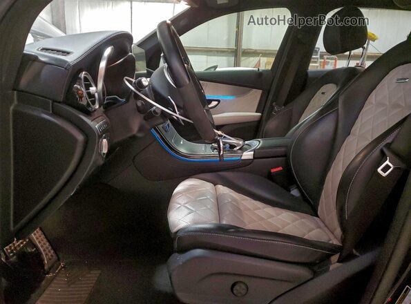 WDC0G8KB4KF596006 2019 MERCEDES-BENZ GLC-CLASS Black Front interior view