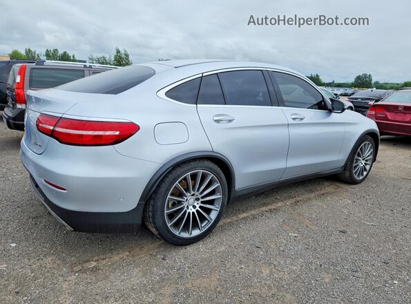 WDC0J4KB0HF154102 2017 MERCEDES-BENZ GLC-CLASS Silver Задня права чверть