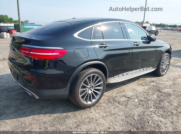 WDC0J4KB1KF658844 2019 MERCEDES-BENZ GLC 300 COUPE Black Tył prawy