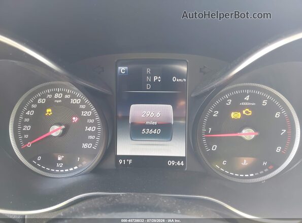 WDC0J4KB1KF658844 2019 MERCEDES-BENZ GLC 300 COUPE Black Widok tylnych siedzeń