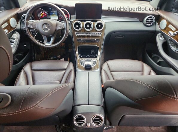 WDC0J4KB2JF409144 2018 MERCEDES-BENZ GLC-CLASS Black Dashboard view