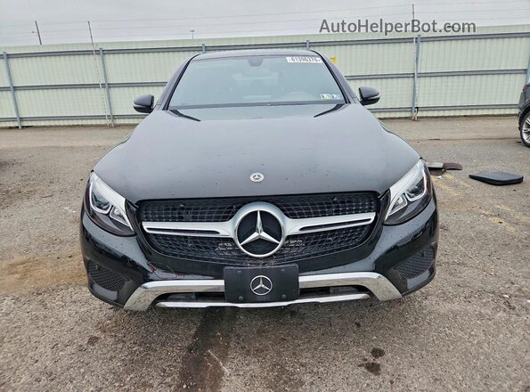 WDC0J4KB2JF409144 2018 MERCEDES-BENZ GLC-CLASS Black Front view