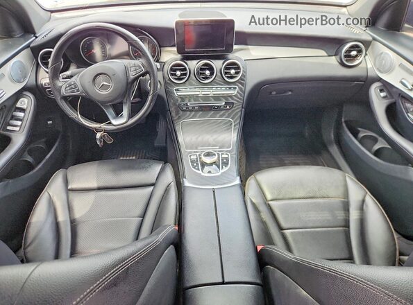 WDC0J4KB3KF561502 2019 MERCEDES-BENZ GLC-CLASS Black Dashboard view