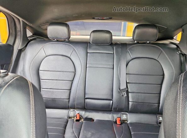 WDC0J4KB3KF561502 2019 MERCEDES-BENZ GLC-CLASS Black Rear seats view
