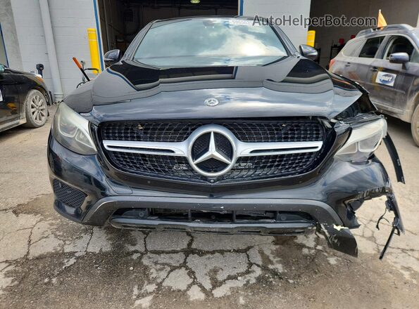 WDC0J4KB3KF561502 2019 MERCEDES-BENZ GLC-CLASS Black Front view