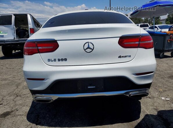 WDC0J4KB6HF155724 2017 MERCEDES-BENZ GLC-CLASS White Widok z tyłu