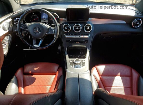 WDC0J4KB6KF641117 2019 MERCEDES-BENZ GLC-CLASS Black წინა პანელის ხედი