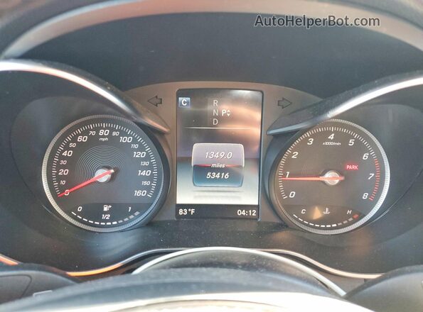WDC0J4KB6KF641117 2019 MERCEDES-BENZ GLC-CLASS Black ხელსაწყოთა პანელის ხედი