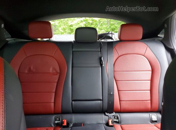 WDC0J4KB8KF572012 2019 MERCEDES-BENZ GLC-CLASS White Vista de los asientos traseros