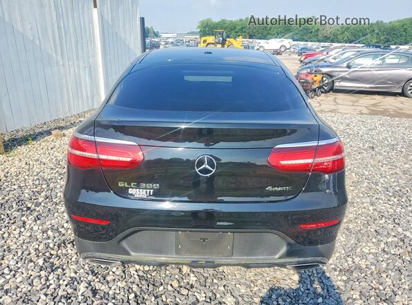 WDC0J4KB9JF420495 2018 MERCEDES-BENZ GLC-CLASS Black Հետևի տեսք