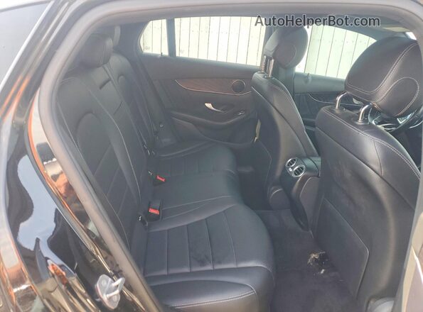 WDC0J4KB9JF420495 2018 MERCEDES-BENZ GLC-CLASS Black Հետևի նստատեղերի տեսք