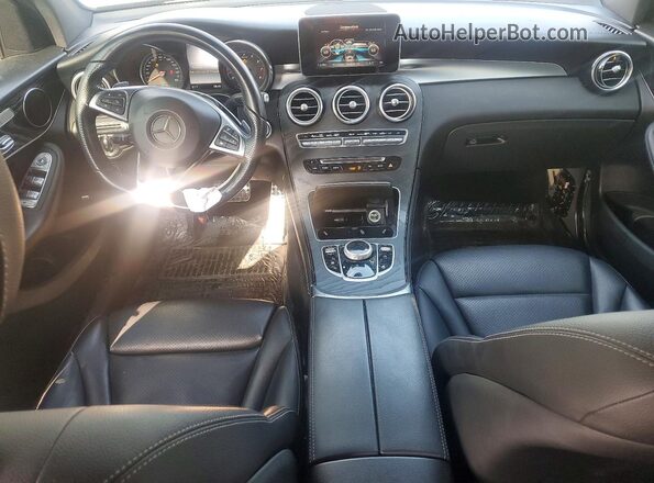 WDC0J4KB9JF420495 2018 MERCEDES-BENZ GLC-CLASS Black Առջևի վահանակի տեսք