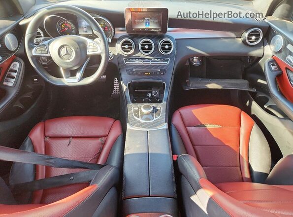 WDC0J4KBXJF431389 2018 MERCEDES-BENZ GLC-CLASS White Вид панелі приладів