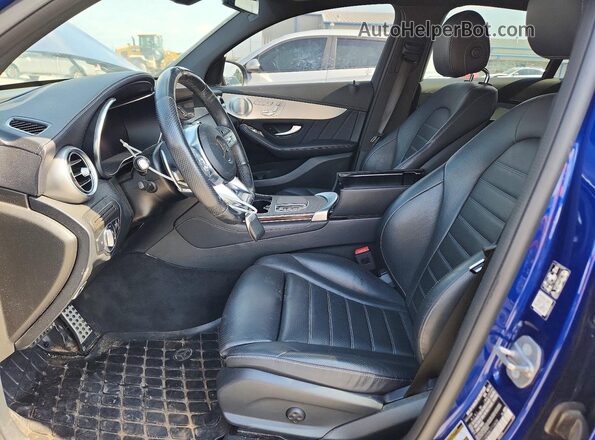 WDC0J6EB4LF713439 2020 MERCEDES-BENZ GLC-CLASS Синий Вид салона спереди