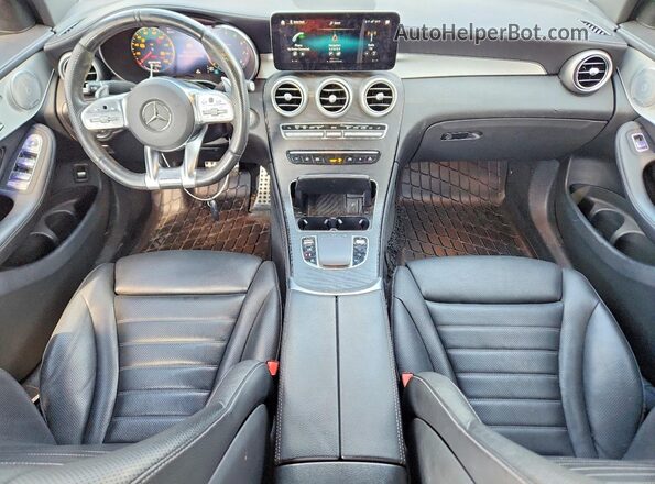 WDC0J6EB4LF713439 2020 MERCEDES-BENZ GLC-CLASS Синий Вид панели приборов