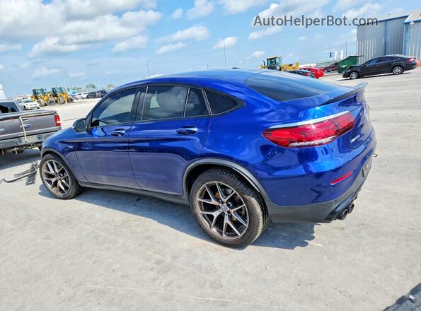 WDC0J6EB4LF713439 2020 MERCEDES-BENZ GLC-CLASS Синий Задняя левая четверть